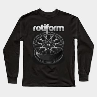 Rotiform R110 vector illustration (Grey) Long Sleeve T-Shirt